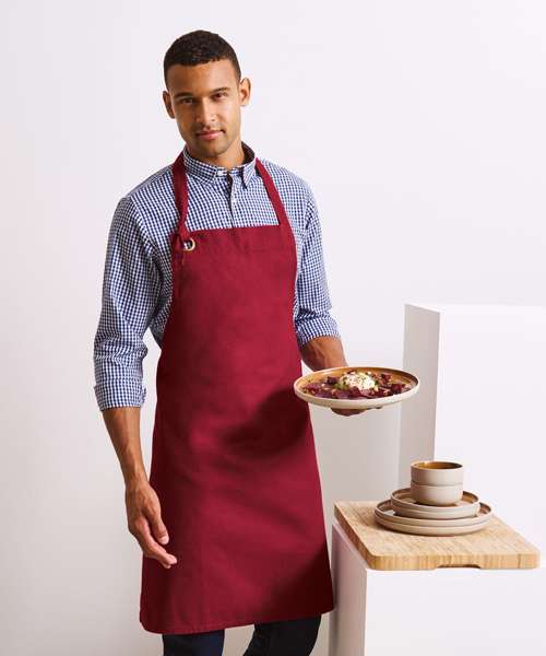 Calibre heavy cotton canvas bib apron
