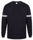 Oxford Navy/White Stripes