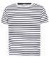White/Oxford Navy